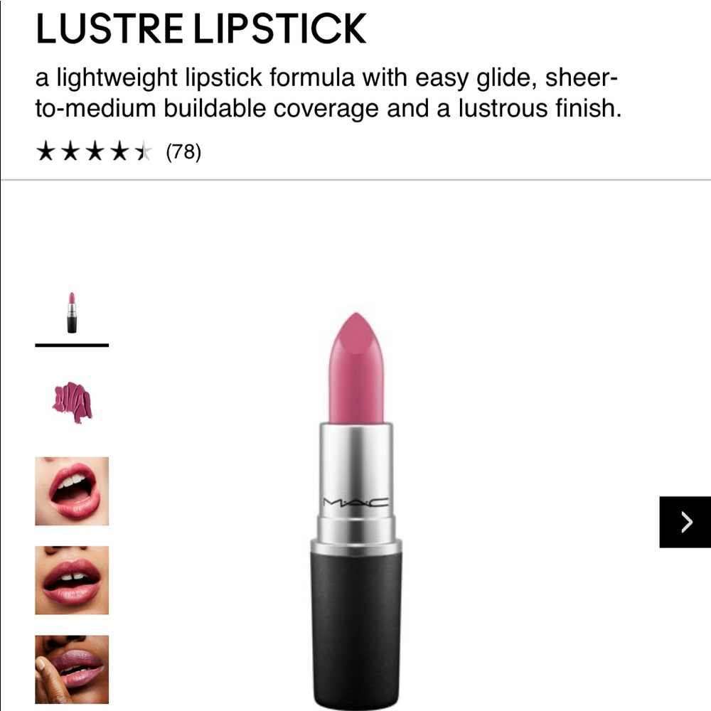 MAC lipstick- plumful